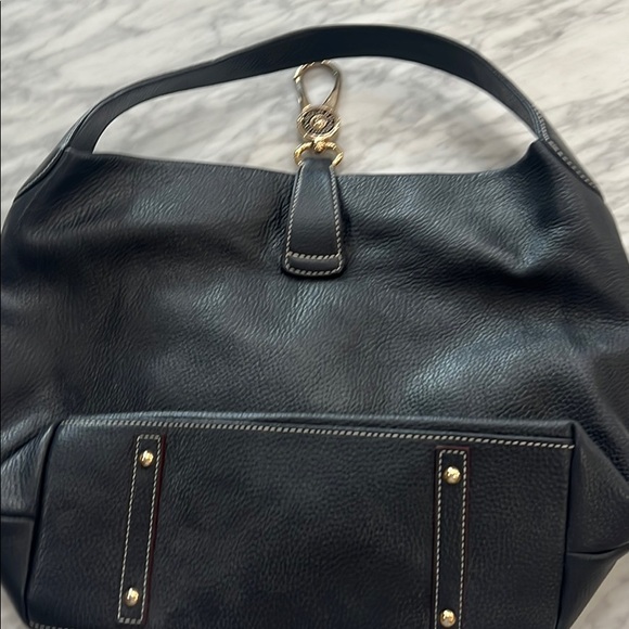 Dooney & Bourke Logo Lock Hobo Bag